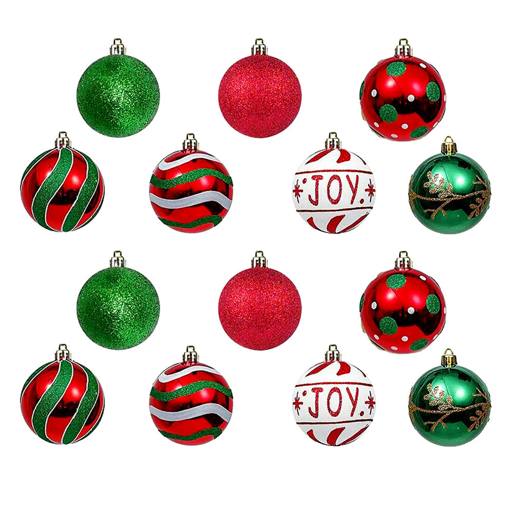 Weihnachtskugel-Set in 6 cm(16 Kugel)