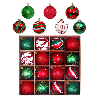 Weihnachtskugel-Set in 6 cm(16 Kugel)