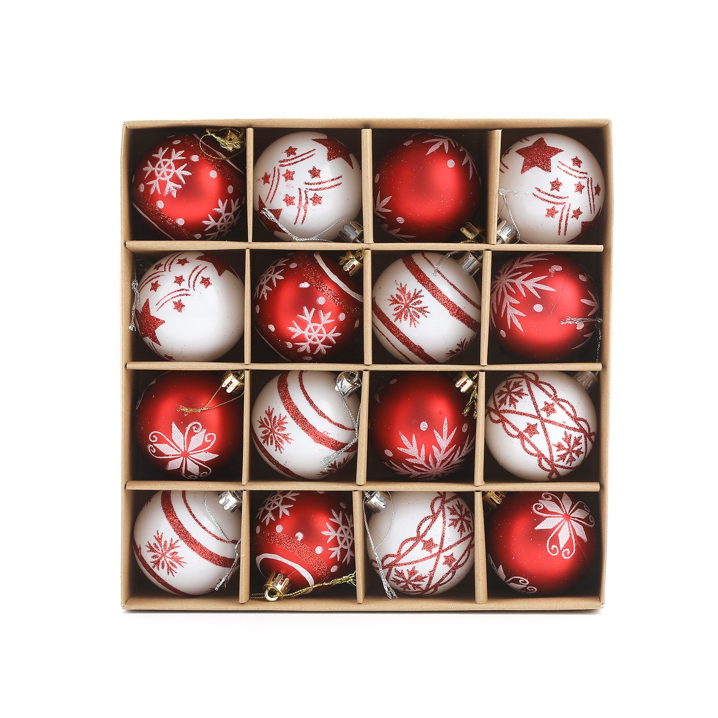 Weihnachtskugel-Set in 6 cm(16 Kugel)